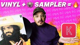 sampling vinyl on Koala Sampler - setup & beatmaking!