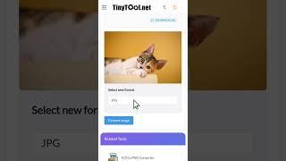 Converting images never been this easy || Free Online Image Converter || TinyTool