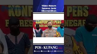 Video Mesum Sesama Jenis Dibuat Untuk Komersil