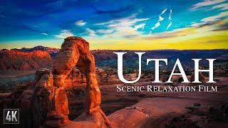 Utah 4K Scenic Relaxation Film | Arches National Park | Zion National Park | #BryceCanyon #Utah4K