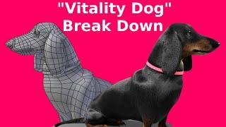 Vitality Dog | Breakdown | Blender Cycles | by Weybec