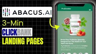 Create Stunning Clickbank Landing Pages with AI in 3 Minutes