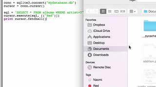 Python 101: Episode #18 - The sqlite module
