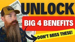 Unlock these 4 big benefits! VA disability compensation veterans benefits