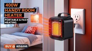 400W Handy Room Heater - Fast & Portable Heating | Buy @ Amazon