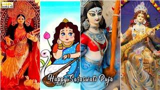 Saraswati Puja 4k Status || Coming Soon Saraswati Puja status 2022| Happy Saraswati Puja Dj Status