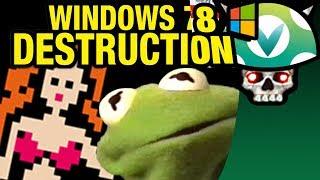 [Vinesauce] Joel - PC Optimizer Pro Scammer Prank Call ( Windows 8 Destruction )