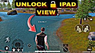 New trick ipad view without split screen and without any gfx️all Android working pubg mobile bgmi