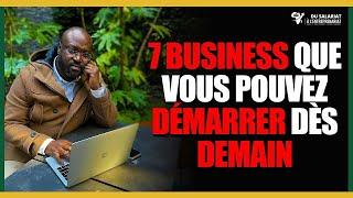 7 idées BUSINESS qui n'échouent jamais | Du Salariat à L'Entreprenariat