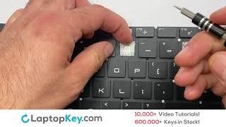 Replace Keyboard Key MSI GS65 | Fix Laptop Installation Repair