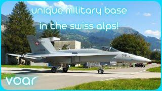 Spotting at Meiringen Air Base, Switzerland - F/A-18 & F-5E jets in breathtaking landscape!