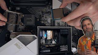 ASMR Building a PC