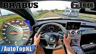 BRABUS 600 C63 AMG on AUTOBAHN by AutoTopNL