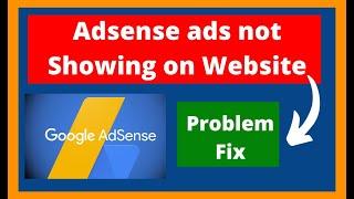 Why Google Adsense ads not showing on website | and Elementor Design Home Page || Problem Solve