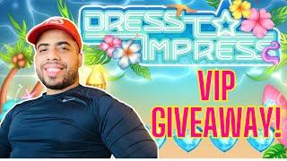 GIVING VIP GIVEAWAY DRESS TO IMPRESS