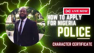 Nigeria Police Clearance Certificate 2023