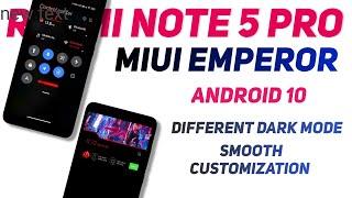 MIUI 12 Emperor Rom For Redmi Note 5 Pro | Android 10 | Different Dark Mode, Smooth & Customization