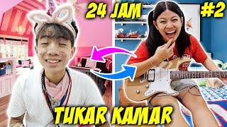 24 JAM BERTUKAR KAMAR PART 2 ! CHIARA XAVIER MAKEOVER CEWE ? Vlog Lucu | CnX Adventurers