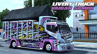 SHARE!! MOD TRUK CANTER MBOIS TERBARU 2023 BY MUHKLAS || BUSSID V4.0.3