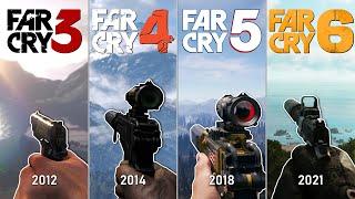 Far Cry 3 vs Far Cry 4 vs Far Cry 5 vs Far Cry 6 | Graphics, Physics and Details Comparison