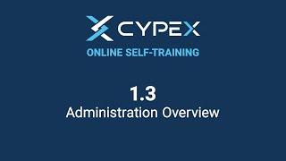 1.3 CYPEX Administration: Overview | CYBERTEC PostgreSQL Rapid App Dev