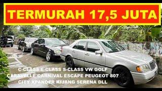 Stok Baru Termurah 17,5 Juta C-Class E-Class S-Class VW Golf Carnival Kijang dll Goib Mobilindo