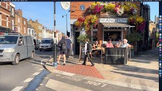 Lovely relaxing walk through Highgate Village Part  2 The Gatehouse pub   to Channing School