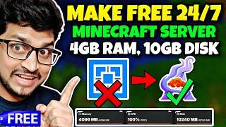 How To Make Free 24/7 Minecraft Server Just Like ATERNOS | Best Free 24/7 Minecraft Server Hosting