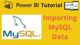 How to connect power bi with mysql server and import data
