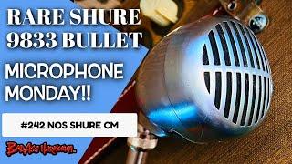 Best Blues Harmonica Microphones | Shure Bullet Mic Satin Chrome - Microphone Monday 242