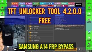 Samsung A14 frp bypass android 13 | TFT unlocker tool free