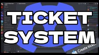 [NEW] - How to make a TICKET SYSTEM for your discord bot - Discord.js v14 (UPDATED 2022)