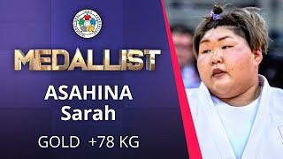 ASAHINA Sarah Gold medal Judo World Judo Championships Seniors Hungary 2021