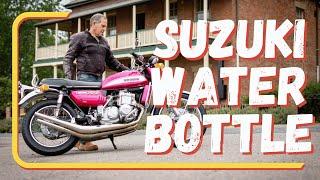 Riding a 1970s Superbike, the Suzuki GT750 and a few other classics.