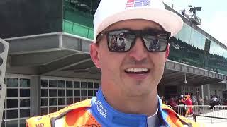 Rahal deals with head-scratching slide in speed in first Indy qualifying run