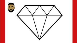 How to Draw a Diamond