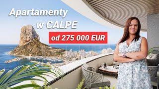 Modern apartments in Calpe on the Costa Blanca with views of the Mediterranean Sea I Spain