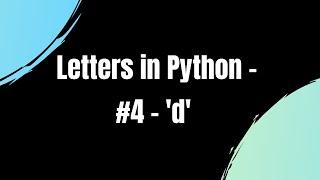 Make the letter 'd' in Turtle.