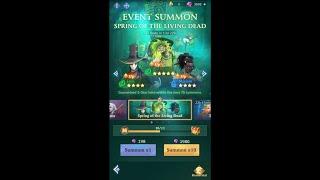 Summon in new event: Spring of The Living Dead | Call of Antia Indonesia