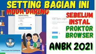 CARA INSTAL PROKTOR BROWSER ANBK 2021, CARA KELUAR MENUTUP JENDELA TAMPILAN PROKTOR