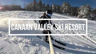 Fresh SNOW at Canaan Valley Ski Resort, WV