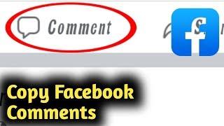 How to Copy Facebook Comments