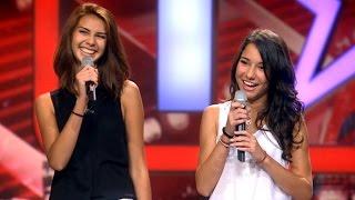 Supertalent 2014 Adriana und Lizzy mit "Diamonds" von Rihanna