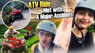 CRAZY ATV RIDE IN BALI ️‍ & I MET WITH AN ACCIDENT  || #sneholic #travel #bali