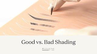 Good Vs. Bad Machine Shading | Ombré Brow Course