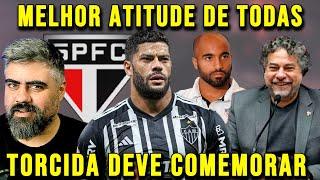 PRA COMEMORAR DEMAIS!!! SÃO PAULO TOMA MELHOR DECISÃO DE TODAS! ANIMOU A TORCIDA DO SPFC!