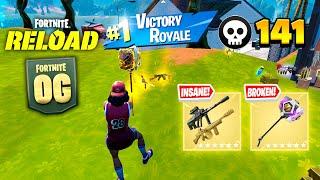 OG Fortnite Reload | High Kill Gameplay | Keyboard & Mouse