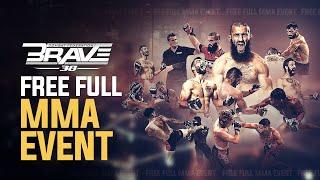 FREE Full MMA Event | BRAVE CF 38, Sweden | FREE MMA Fights | BRAVE TV