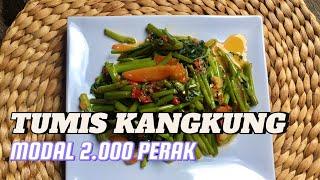 Tumis Kangkung Pedas Sedang | Tutorial Masak