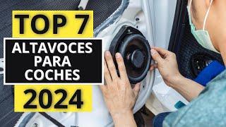  LOS 7 MEJORES ALTAVOCES PARA COCHE EN 2024  [Calidad/Precio] Altavoz coaxial BARATO